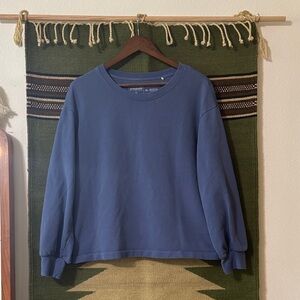 Patagonia organic regenerative cotton long sleeve pull over shirt